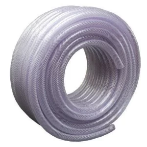 WHITE BRAIDED HOSE PIPE